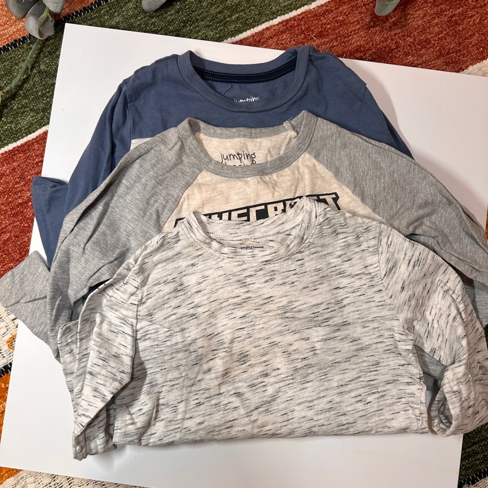 L- Size 6 Long Sleeve T-Shirt bundle